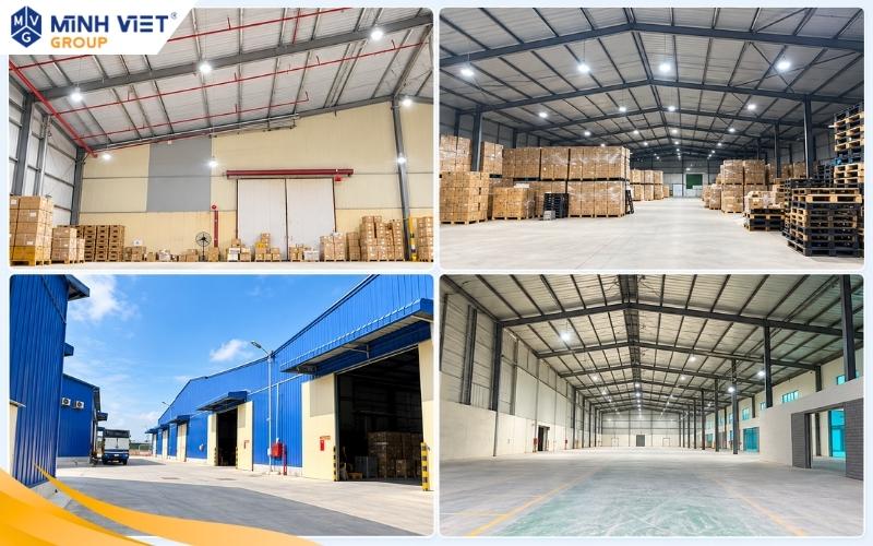 Các khu vực cho thuê kho Gia Lâm nổi bật